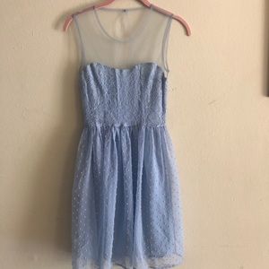 Vintage powder blue dress